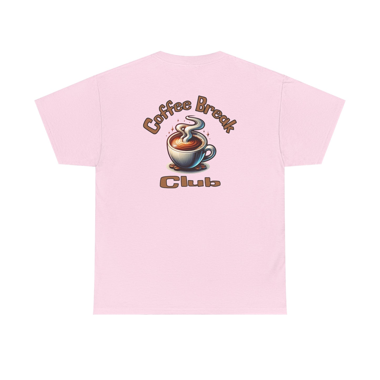 Coffee Break Club Tee - Unisex Heavy Cotton T-Shirt on Java Good Coffee