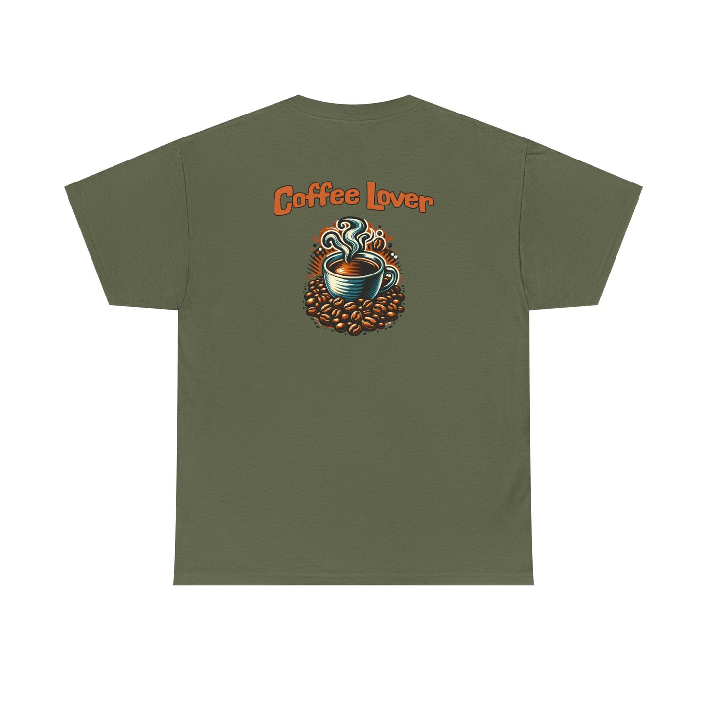 Coffee Lover Unisex Heavy Cotton Tee - Perfect Gift for Coffee Enthusiasts -at Java Good Coffee