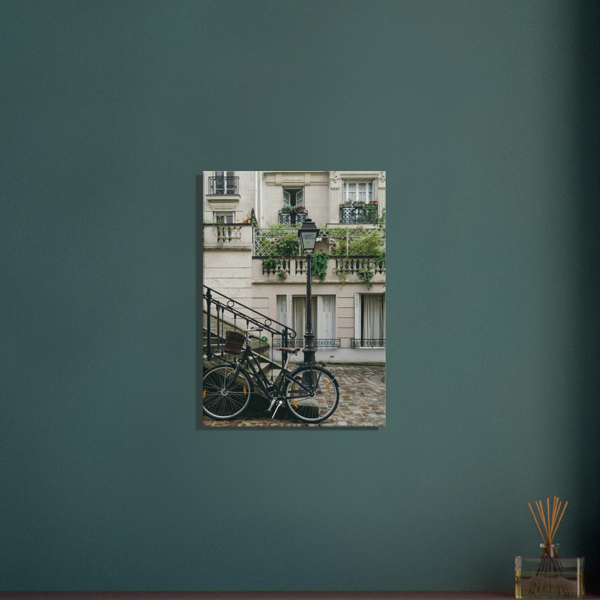 Paris Bicycle Canvas Wall Print by Java Good Coffee