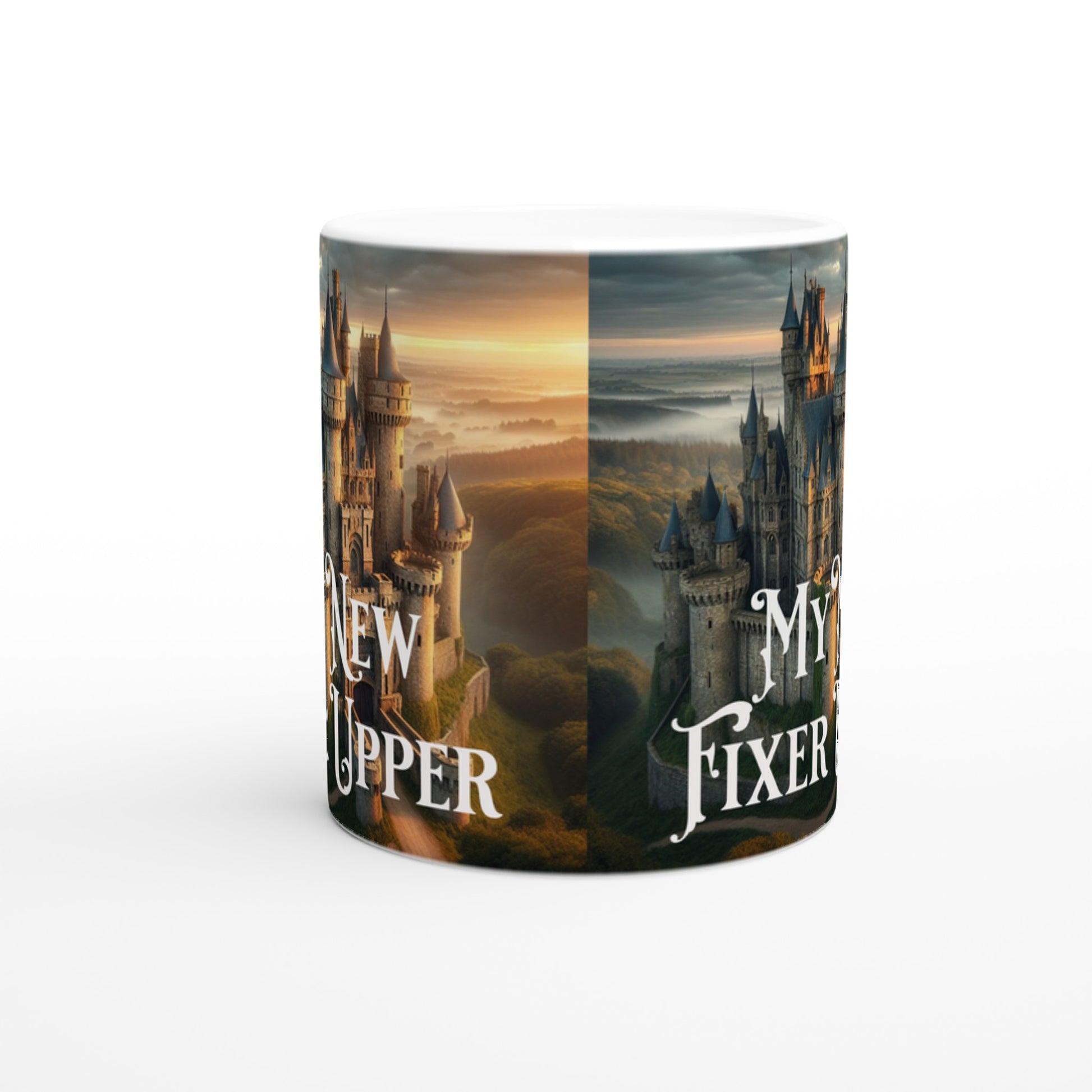 My New Fixer Upper White 11oz Ceramic Mug Java Good Coffee