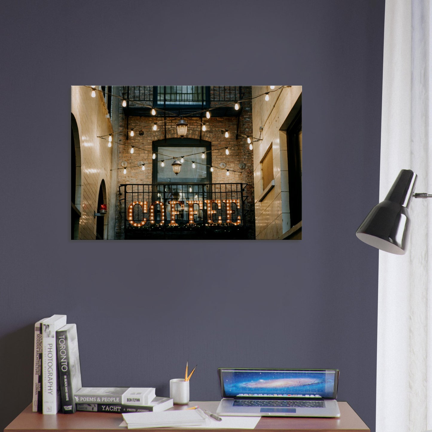 Coffee Cafe Canvas Wall Print by Java Good Coffee