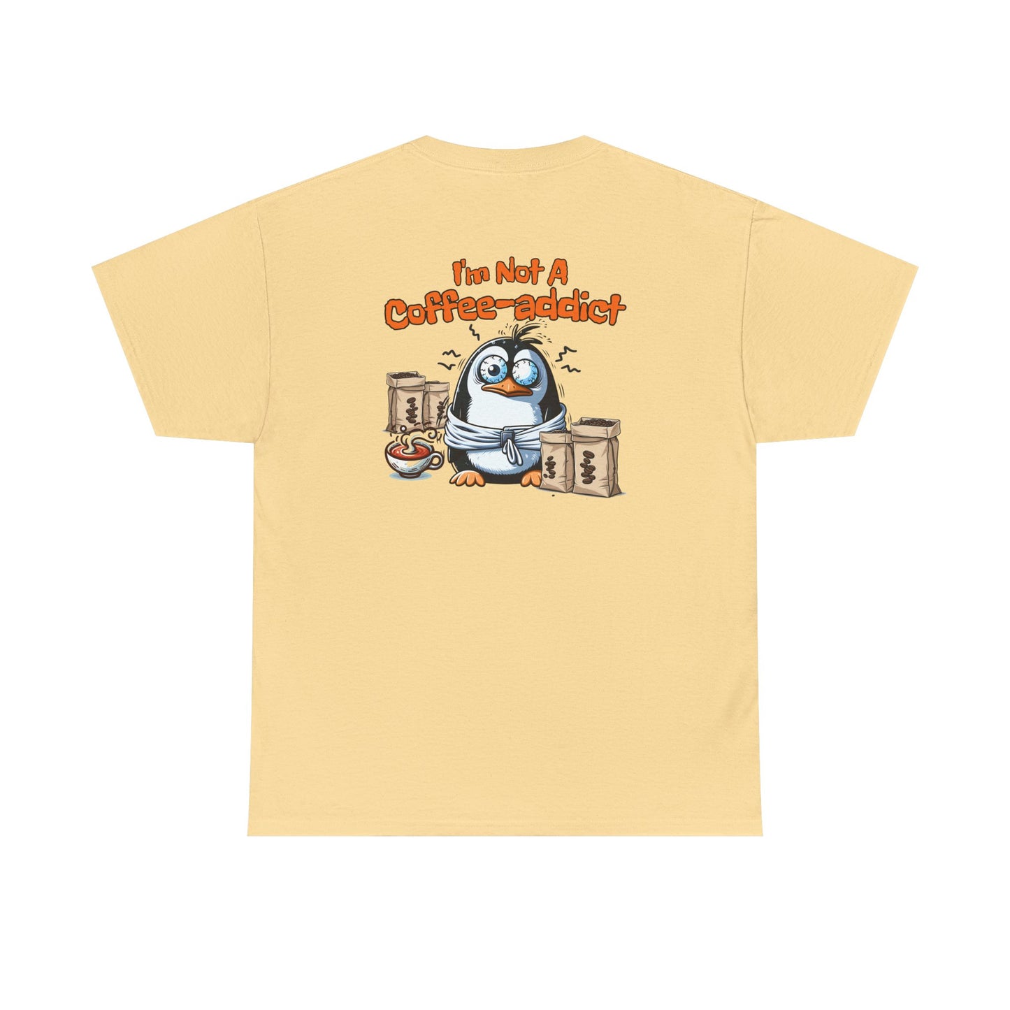 Coffee Addict Unisex Heavy Cotton Tee by Java Good Coffee