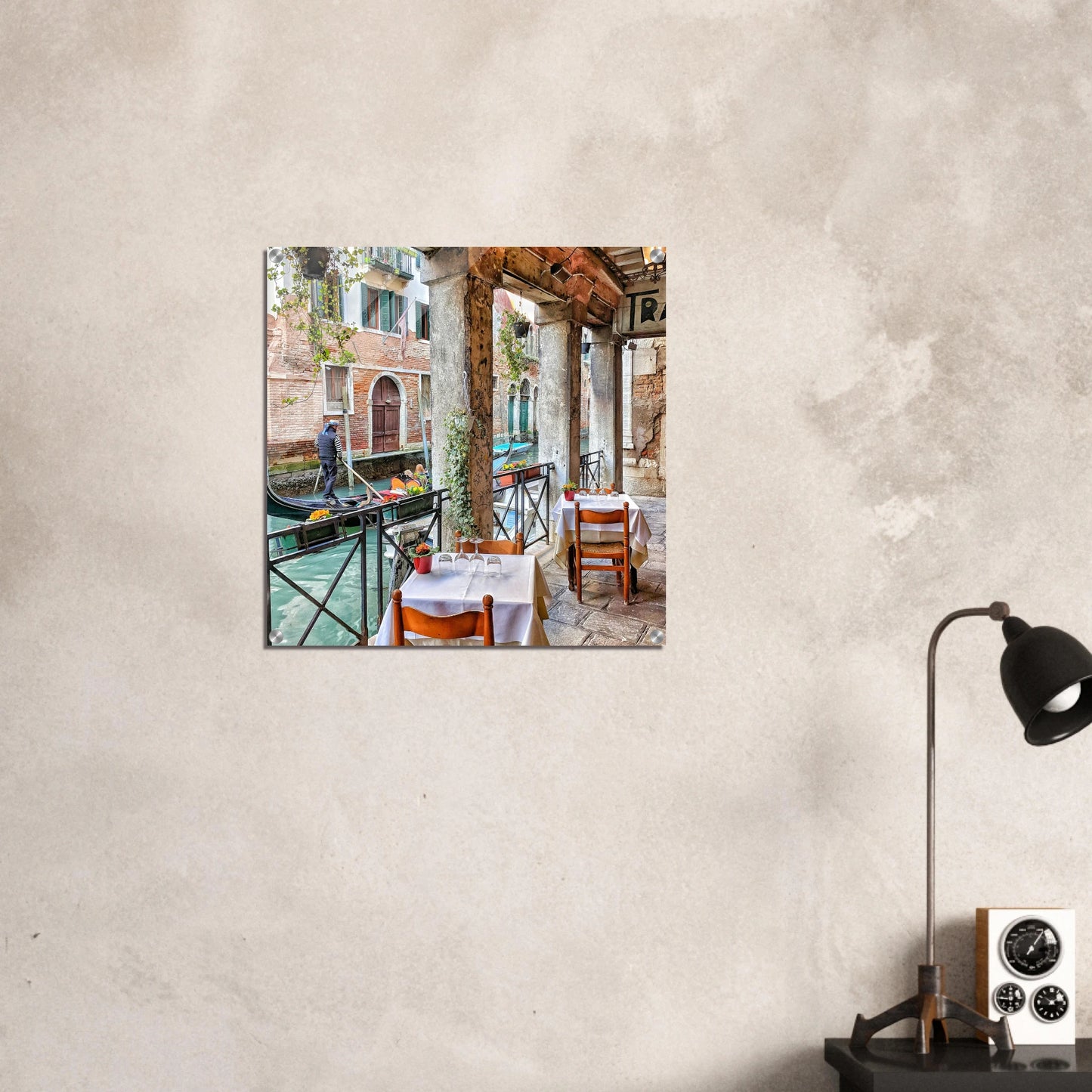 Venice Cafe Acrylic Wall Print at Java Good Coffee
