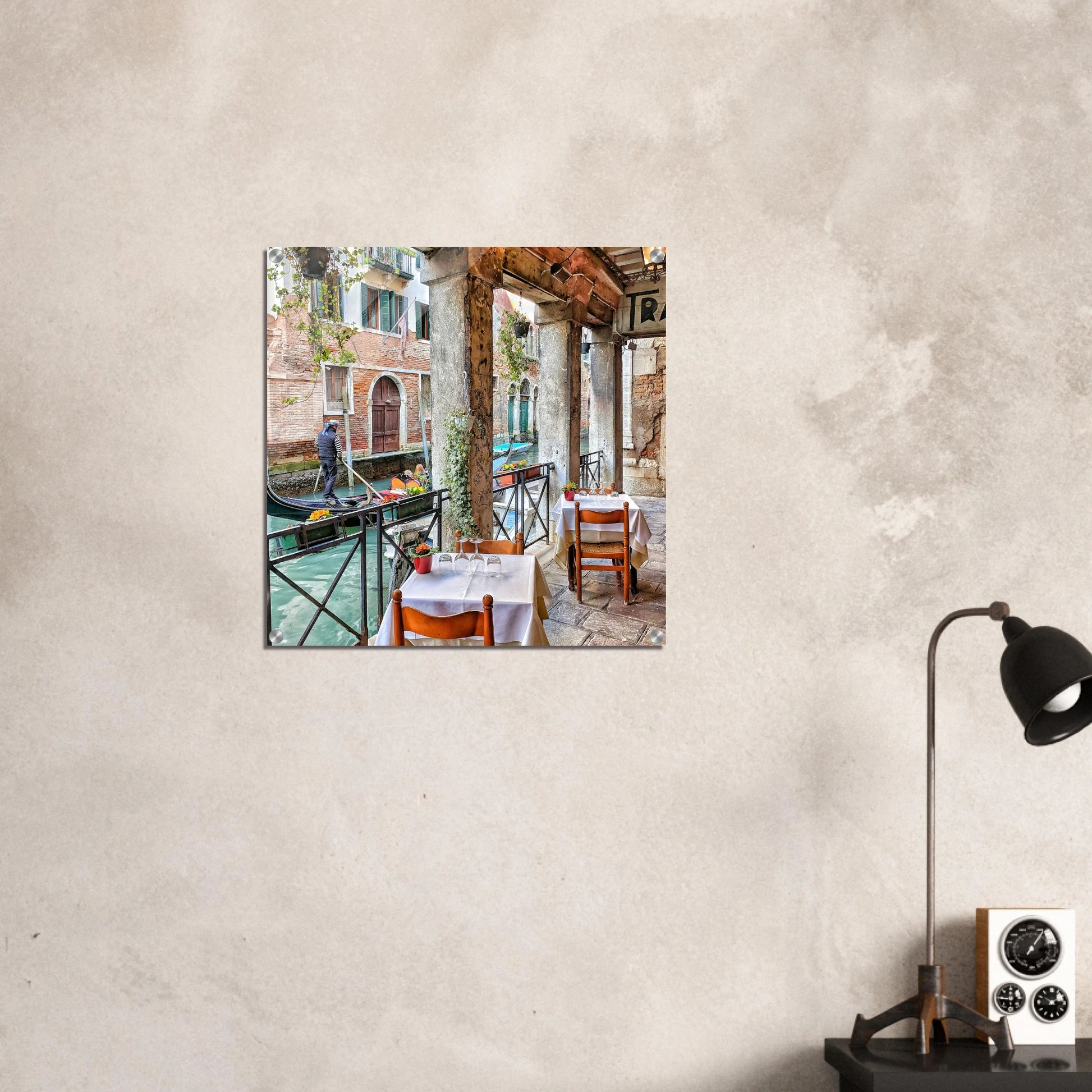 Venice Cafe Acrylic Wall Print at Java Good Coffee