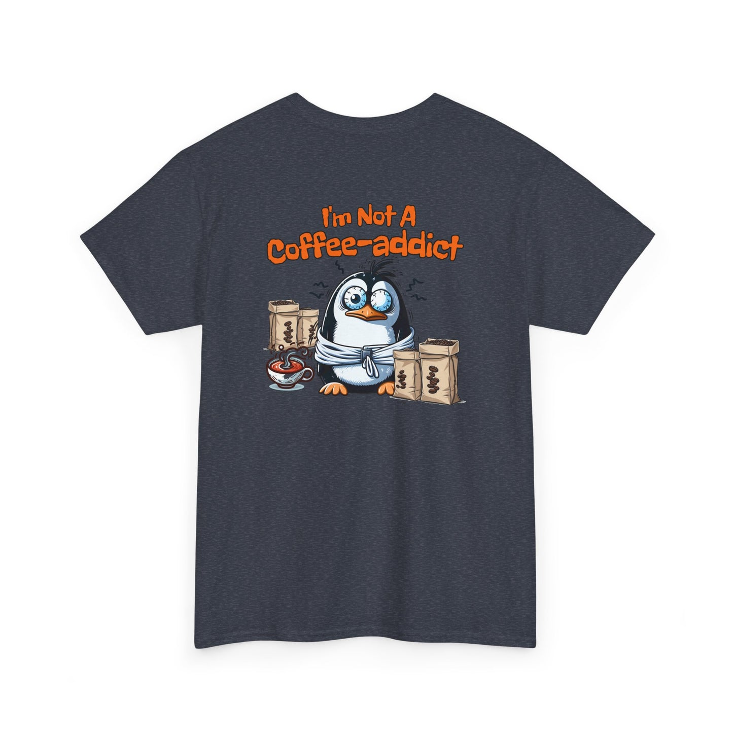 Coffee Addict Unisex Heavy Cotton Tee