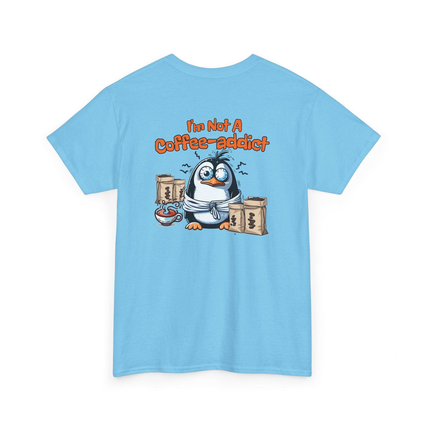 Coffee Addict Unisex Heavy Cotton Tee