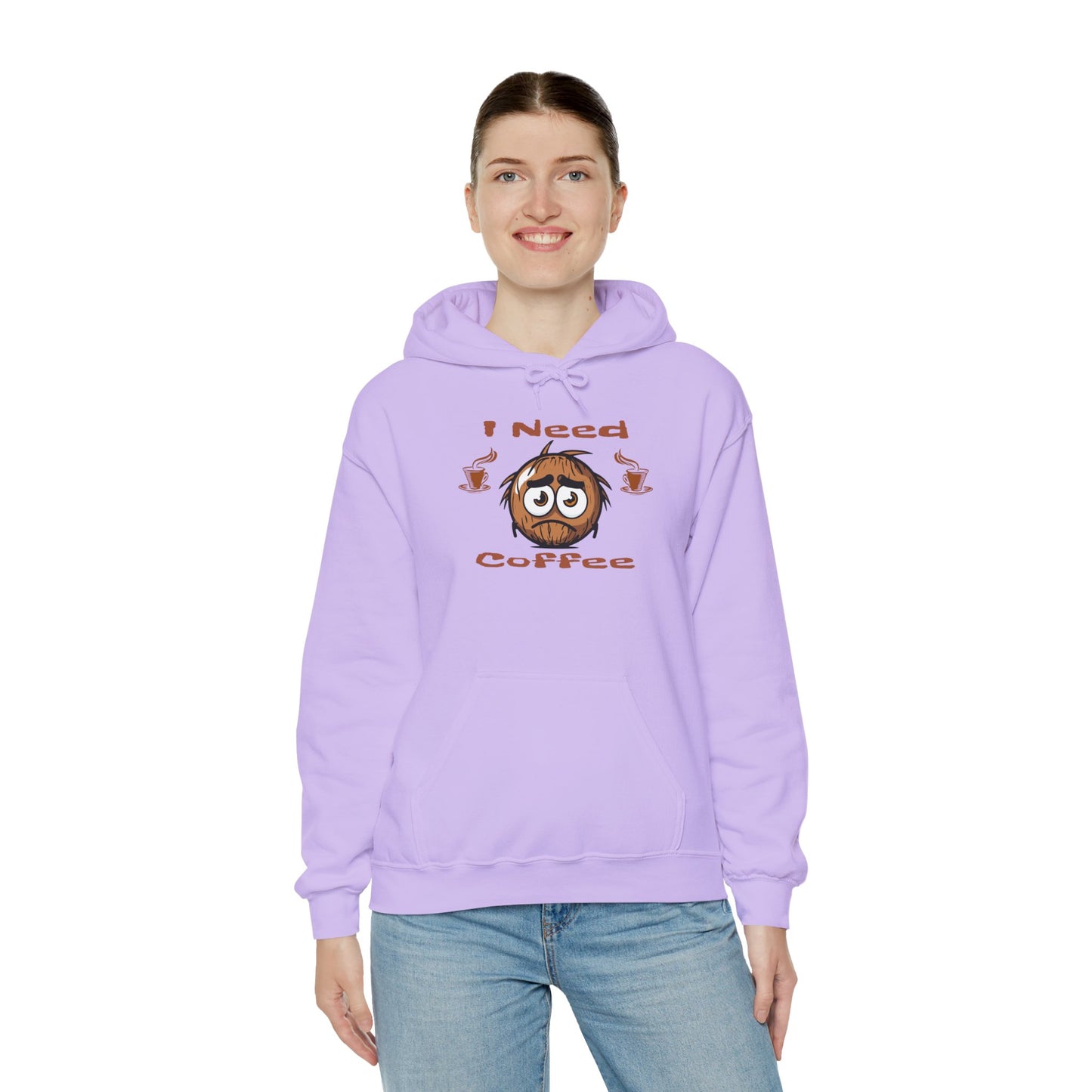 I need Coffee Unisex Heavy Blend™ Hooded Sweatshirt