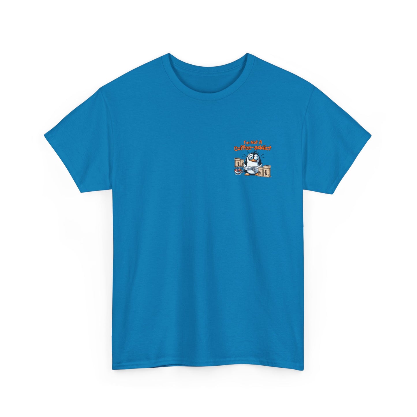 Coffee Addict Unisex Heavy Cotton Tee
