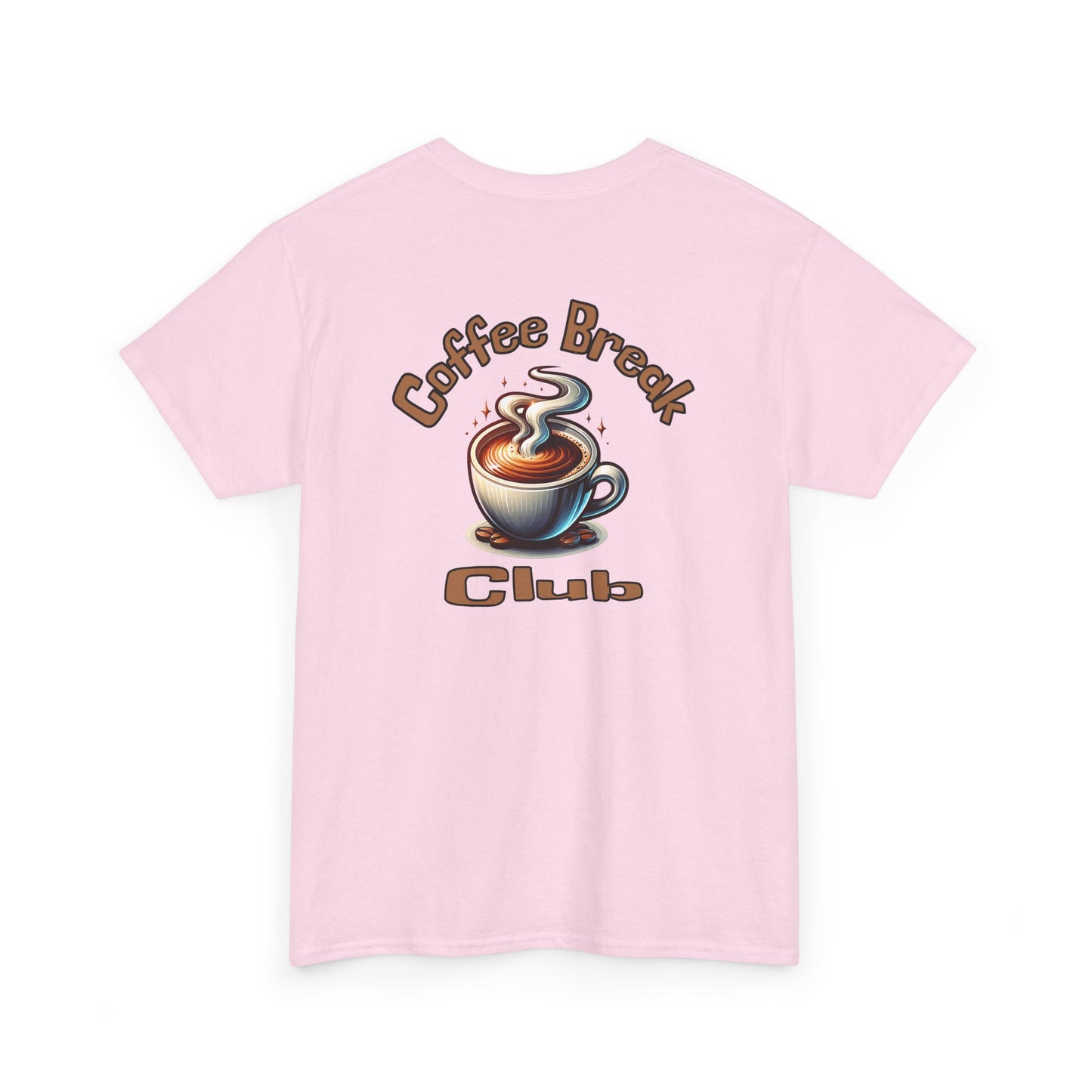 Coffee Break Club Tee - Unisex Heavy Cotton T-Shirt