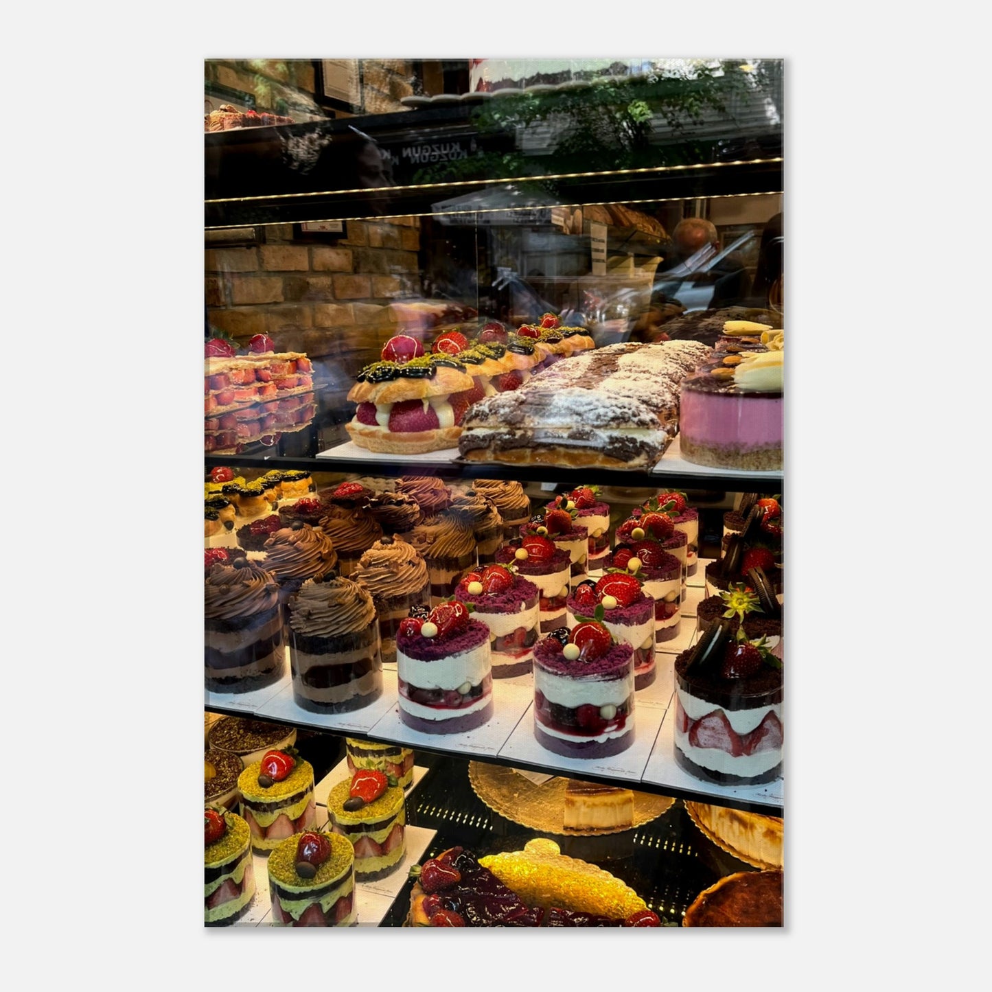 So Many Choices Canvas Wall Print at Java Good Coffee