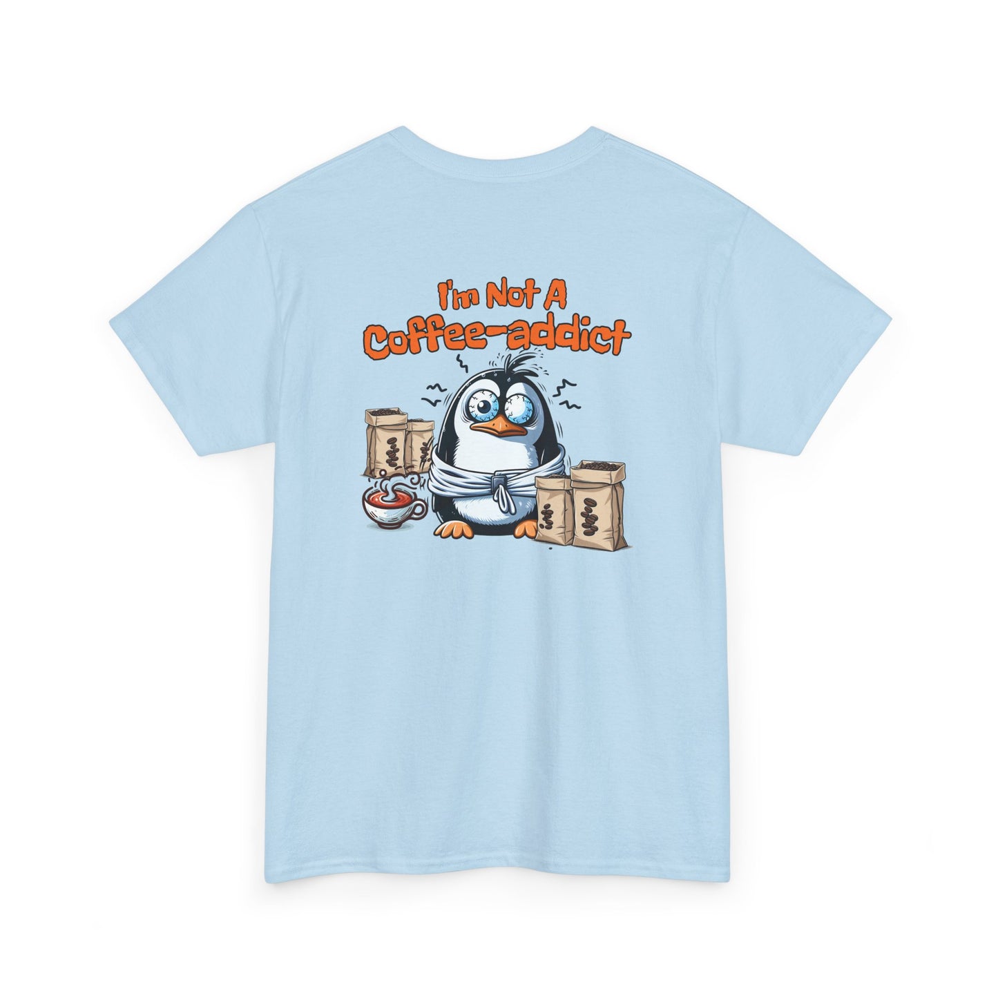Coffee Addict Unisex Heavy Cotton Tee