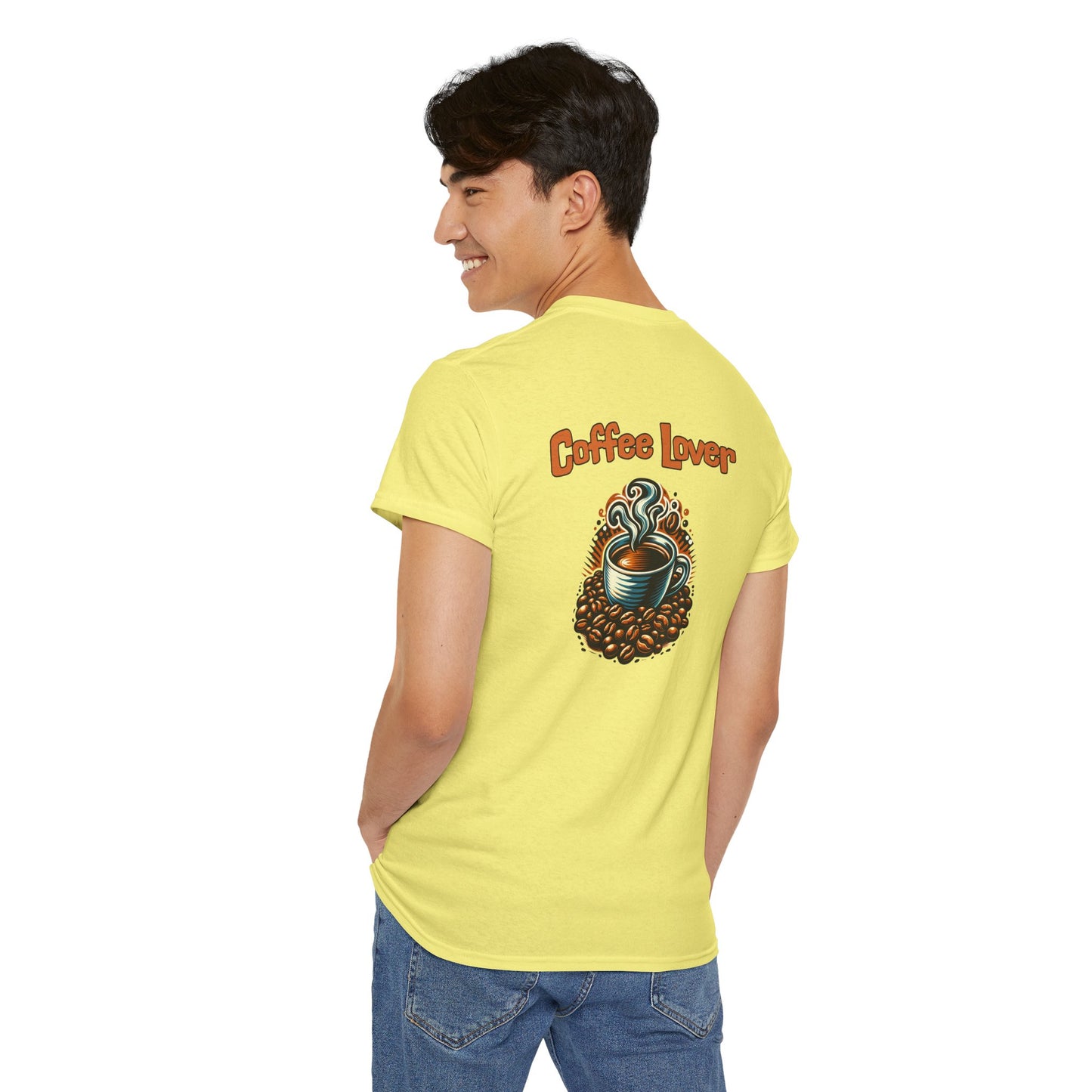 Coffee Lover Unisex Heavy Cotton Tee - Perfect Gift for Coffee Enthusiasts