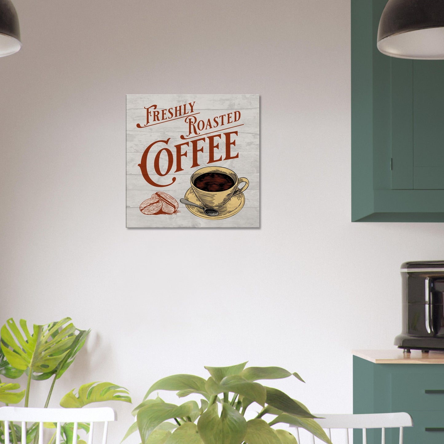 Freshly Roasted Coffee Canvas Wall Print - Java Good Coffee
