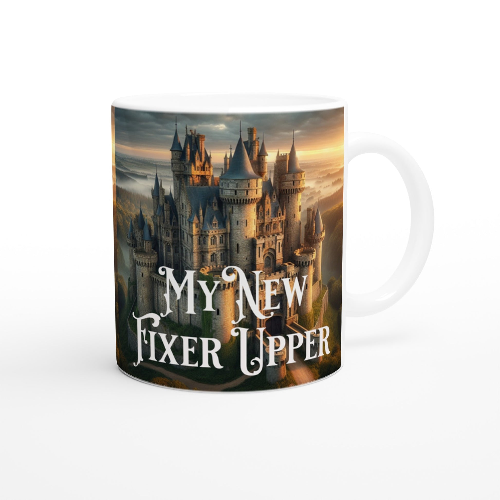 My New Fixer Upper White 11oz Ceramic Mug by Java Good Coffee