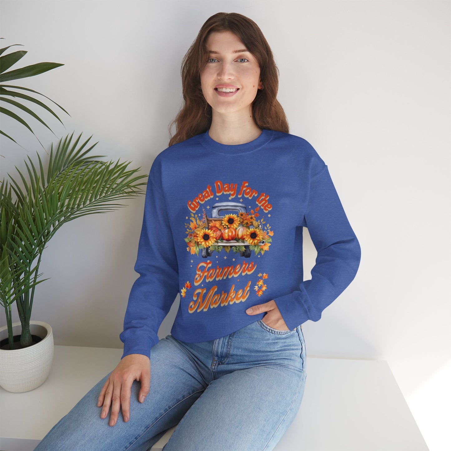 Farmers Market Unisex Heavy Blend™ Crewneck Sweatshirt