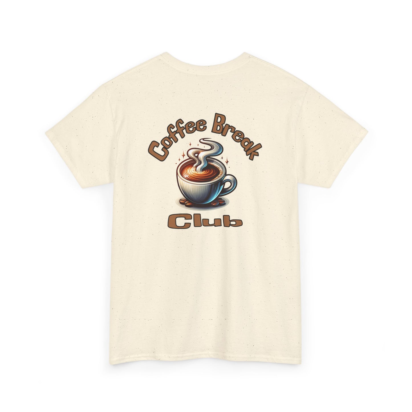 Coffee Break Club Tee - Unisex Heavy Cotton T-Shirt