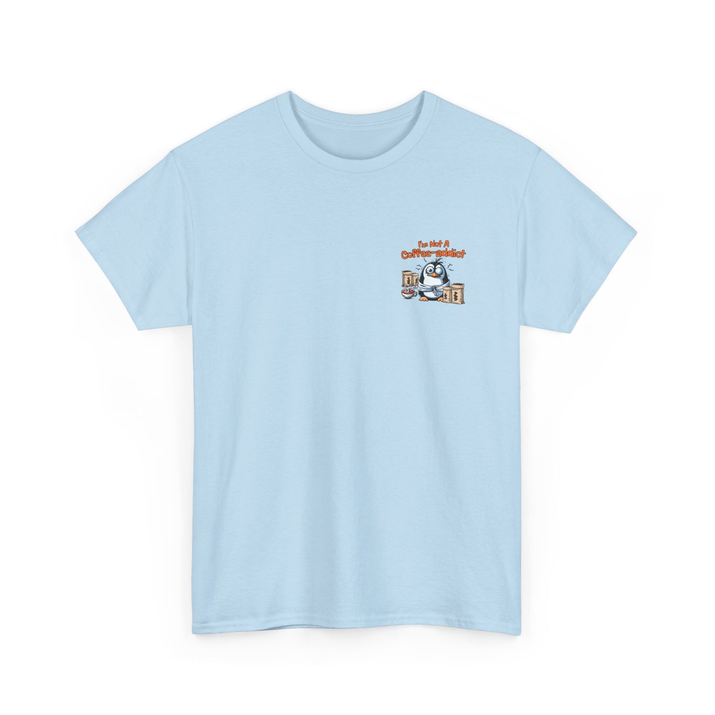 Coffee Addict Unisex Heavy Cotton Tee