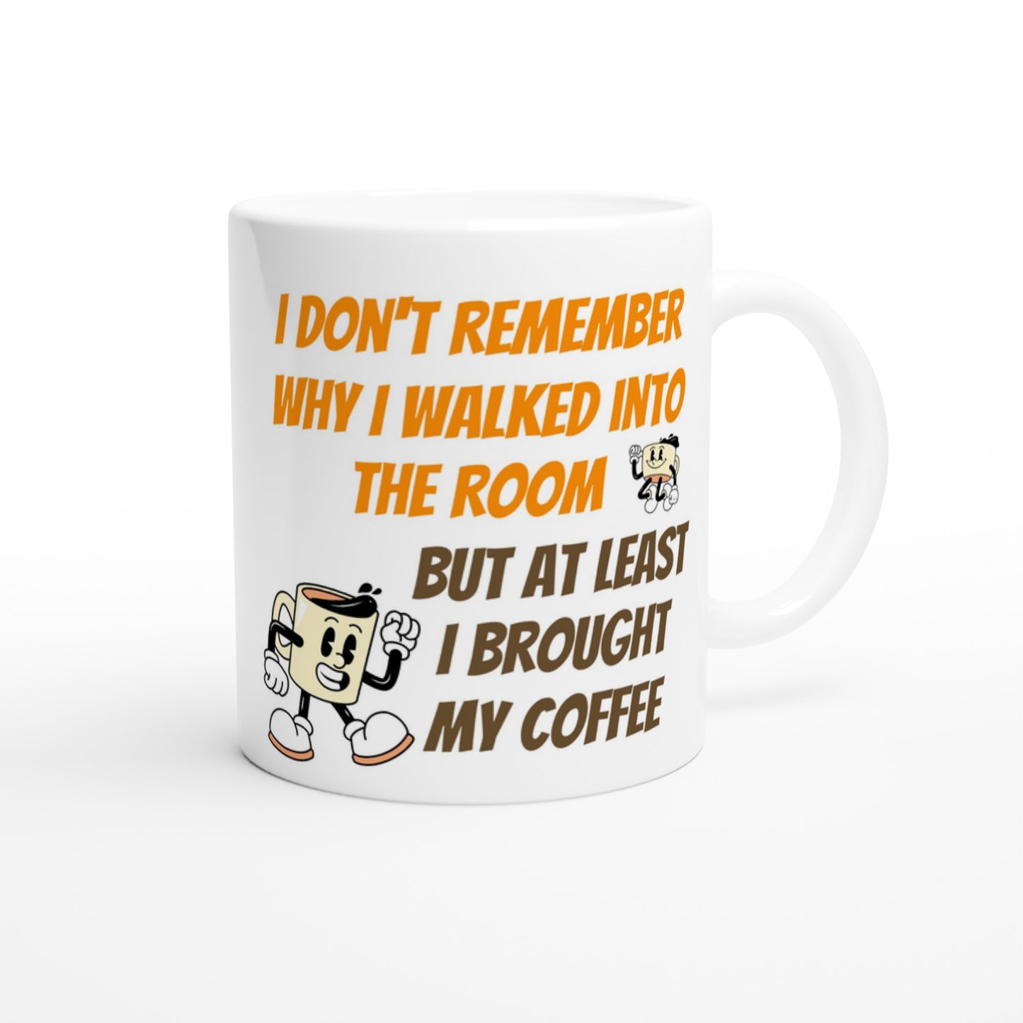 I Don't Remember White 11oz Ceramic Mug by Java Good Coffee