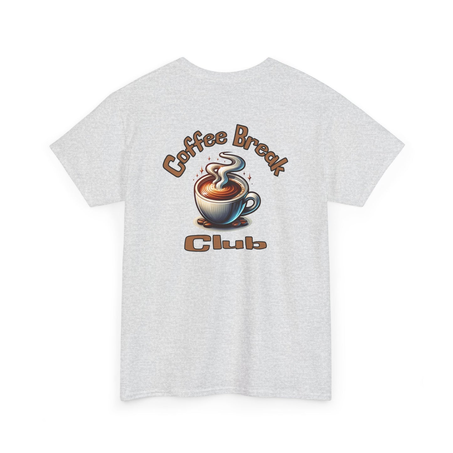 Coffee Break Club Tee - Unisex Heavy Cotton T-Shirt