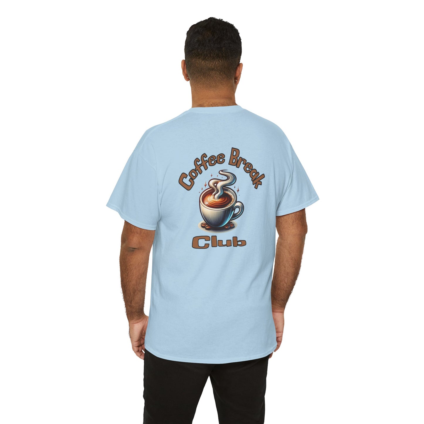 Coffee Break Club Tee - Unisex Heavy Cotton T-Shirt