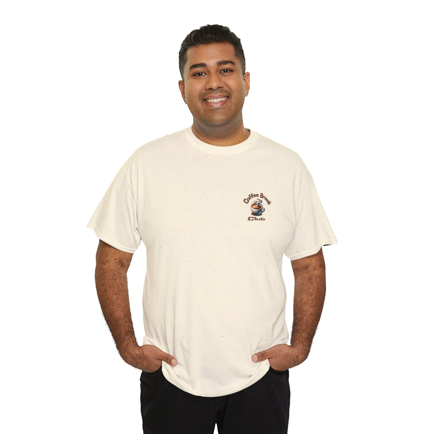 Coffee Break Club Tee - Unisex Heavy Cotton T-Shirt