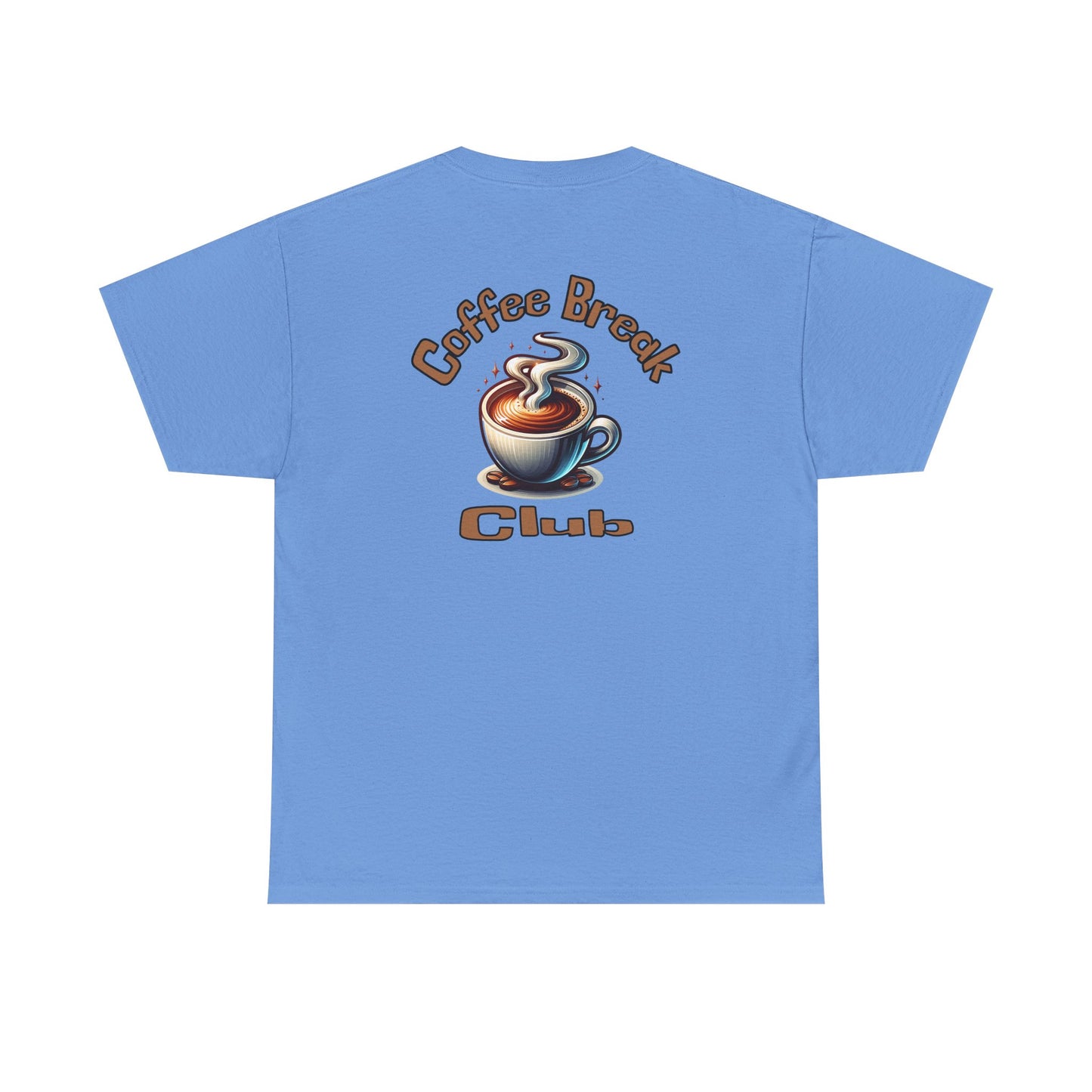 Coffee Break Club Tee - Unisex Heavy Cotton T-Shirt on Java Good Coffee