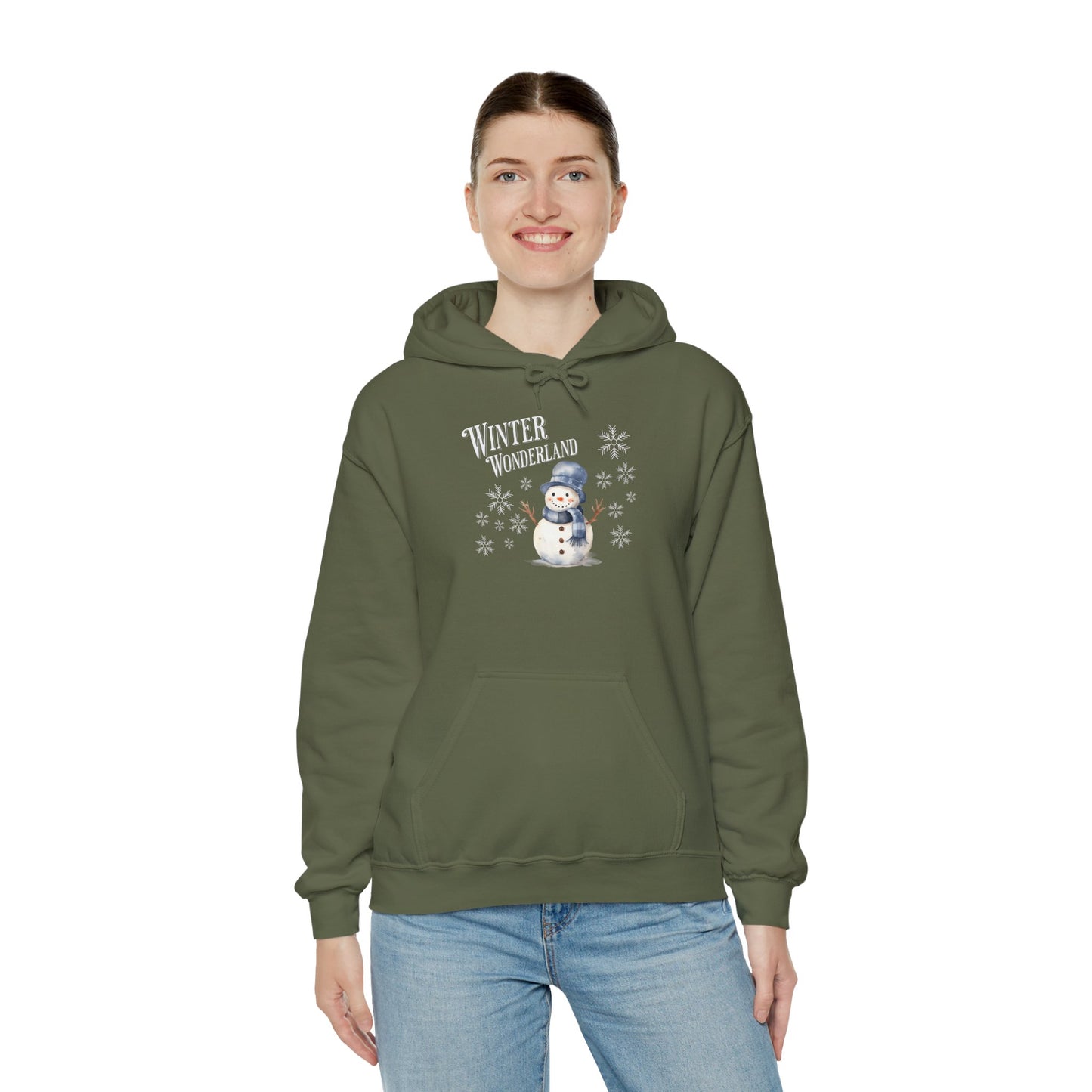 Winter Wonderland Unisex Heavy Blend™ Hooded Sweatshirt