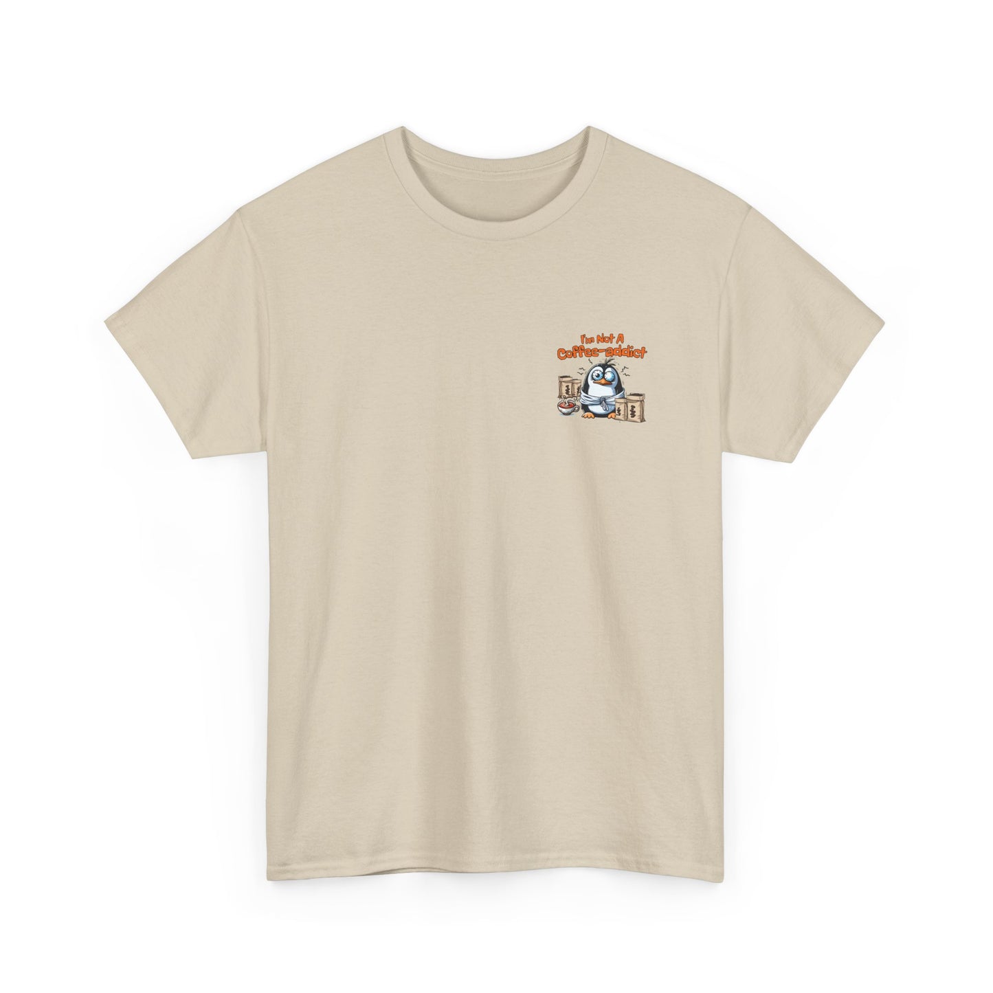 Coffee Addict Unisex Heavy Cotton Tee
