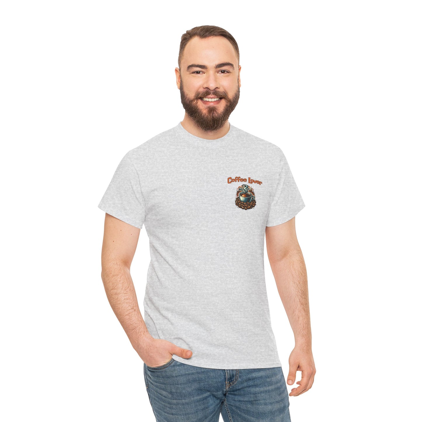Coffee Lover Unisex Heavy Cotton Tee - Perfect Gift for Coffee Enthusiasts