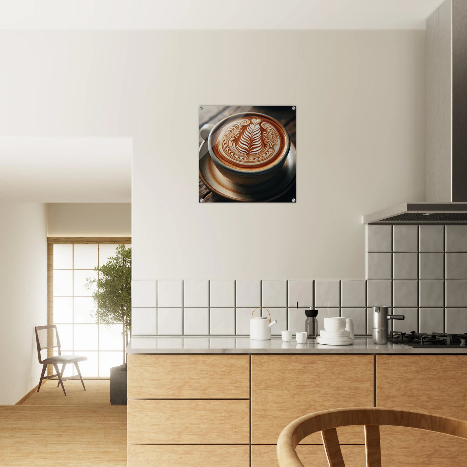 Coffee Artistic Acrylic Wall Print - Java Good Coffee