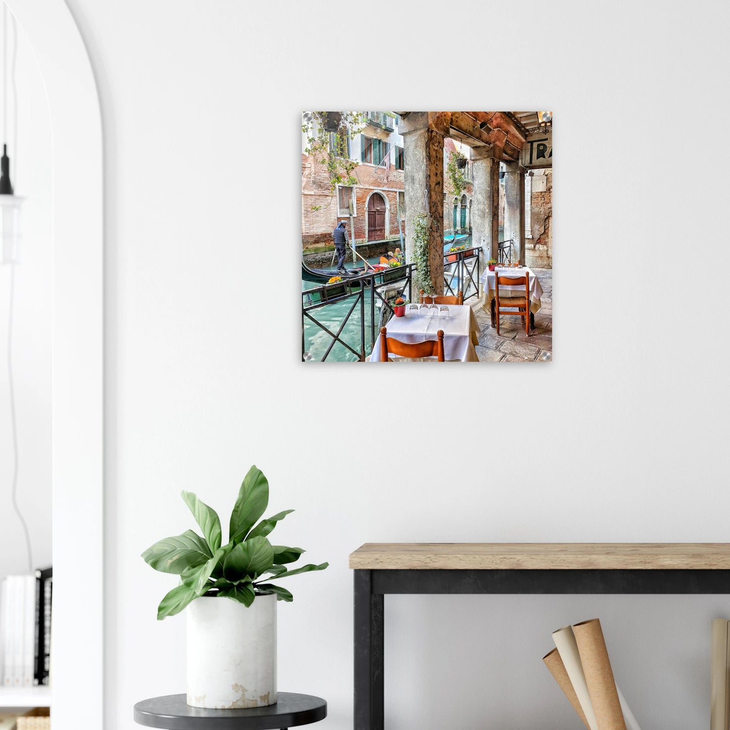 Venice Cafe Acrylic Wall Print at Java Good Coffee