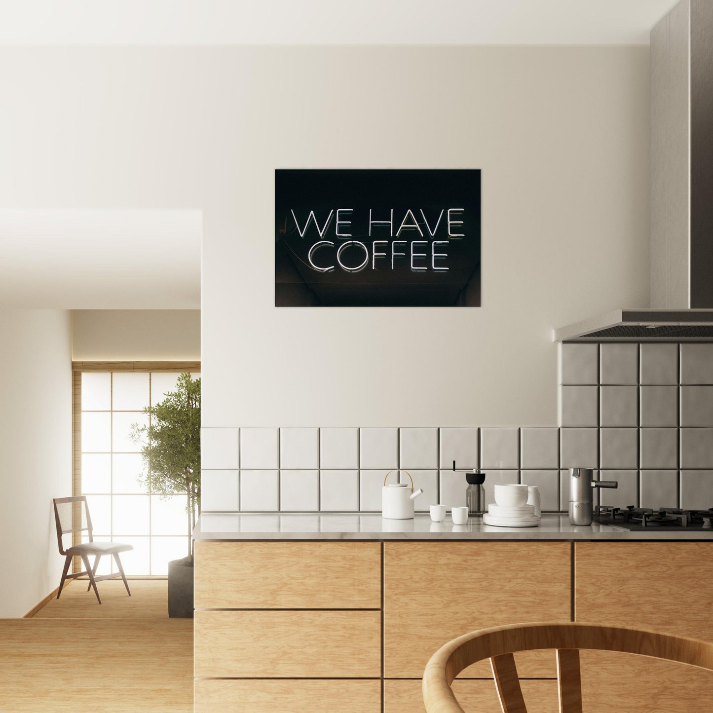 We Have Coffee Canvas Wall Print - Java Good Coffee