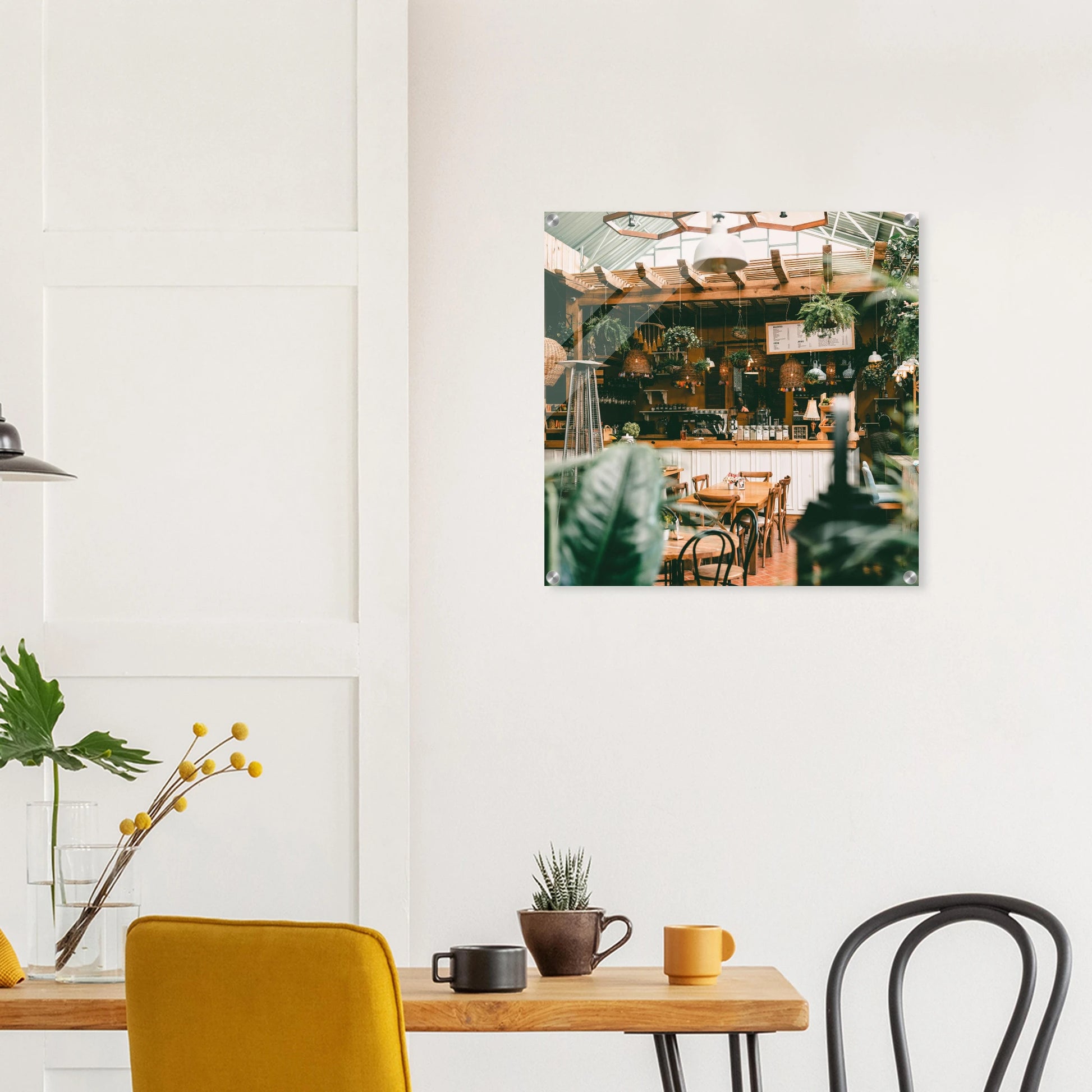 Tranquil Coffee Cafe Acrylic Wall Print - Java Good