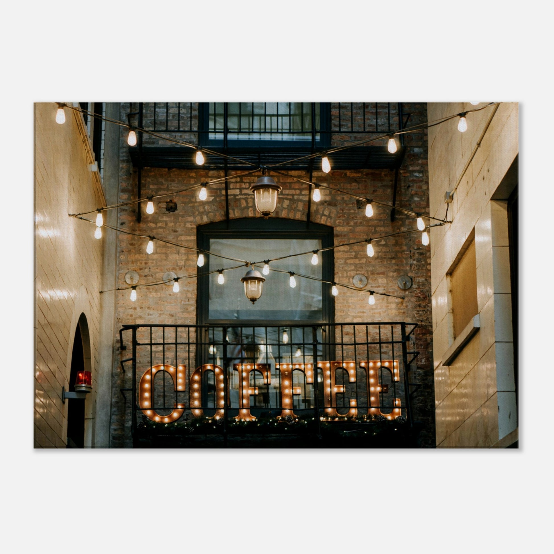 Coffee Cafe Canvas Wall Print - at Java Good Coffee