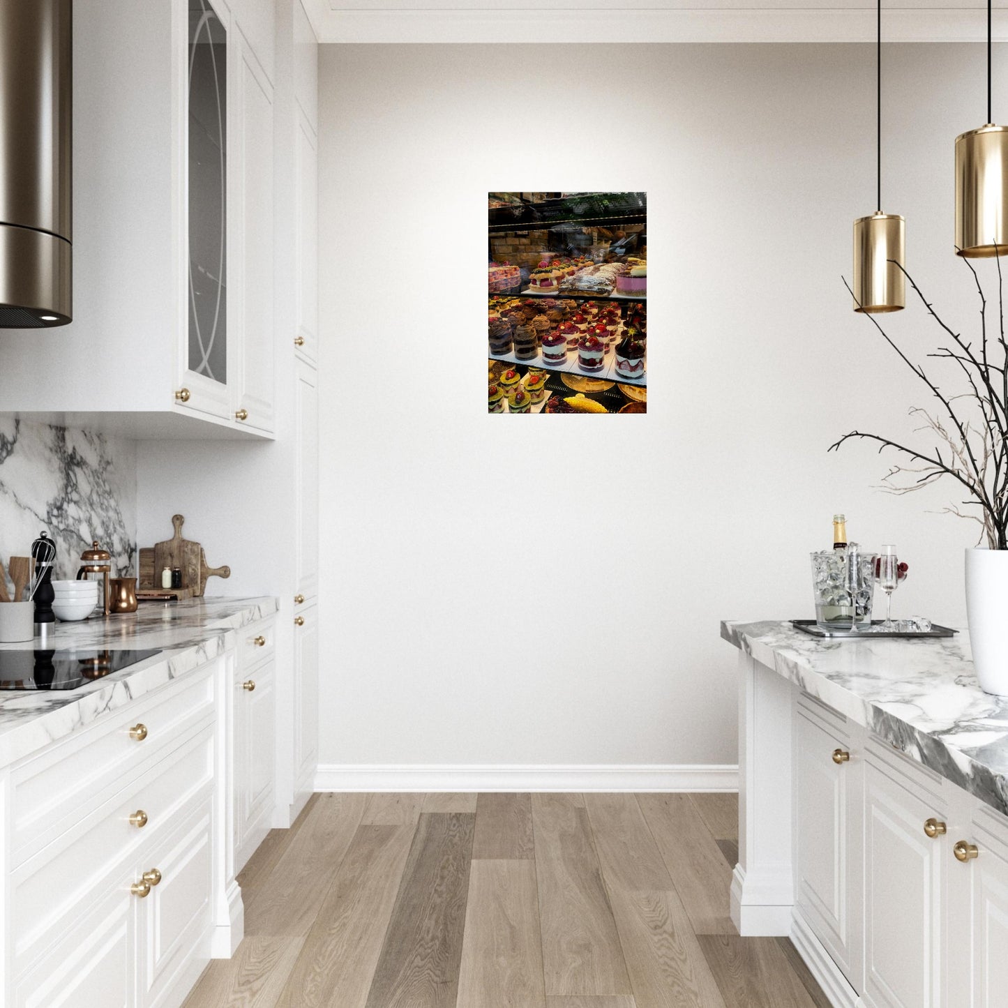 So Many Choices Canvas Wall Print on Java Good Coffee