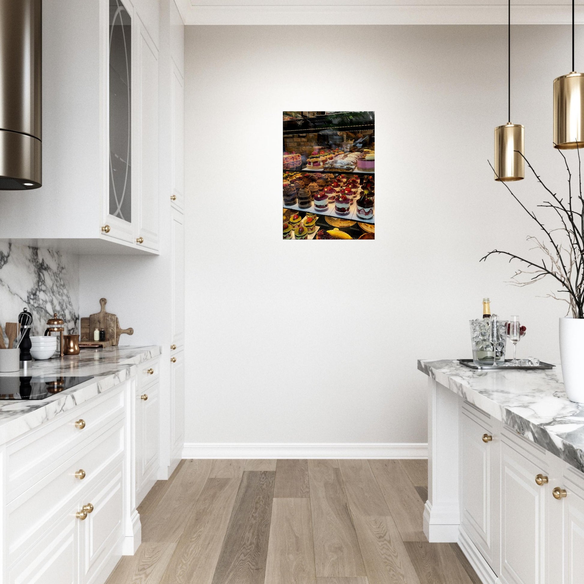 So Many Choices Canvas Wall Print on Java Good Coffee