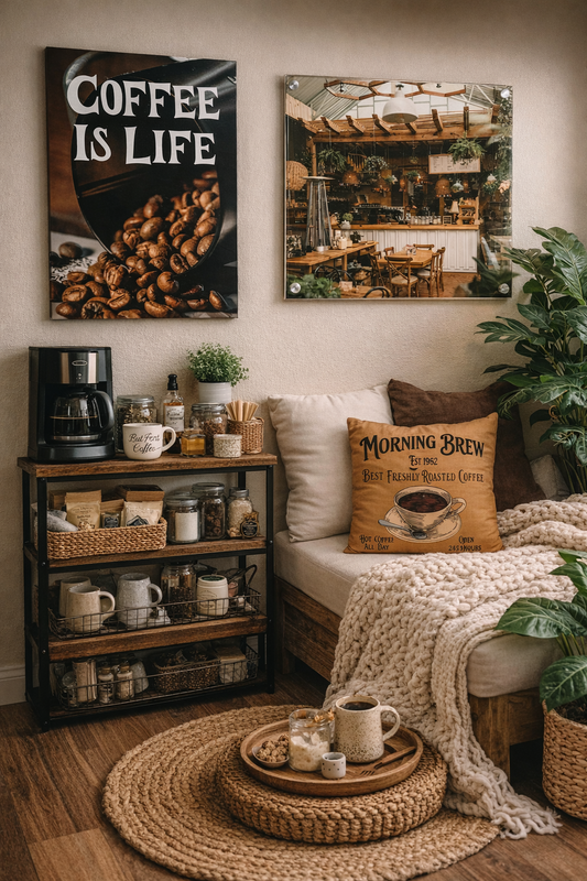 Create Your Own Coffee Shop Vibe at Home ☕✨