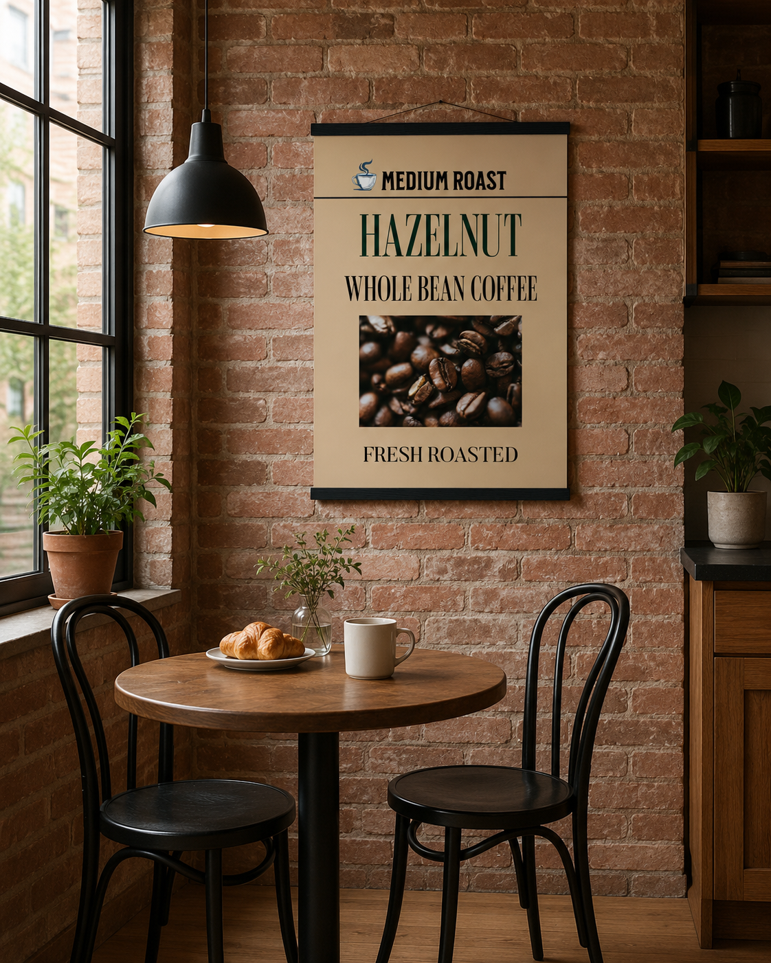 Coffee Poster with Hangers
