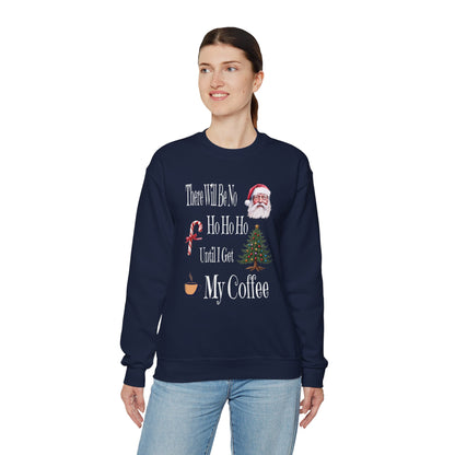 There Will Be No HO HO HO Unisex Heavy Blend™ Crewneck Sweatshirt