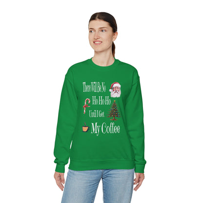 There Will Be No HO HO HO Unisex Heavy Blend™ Crewneck Sweatshirt