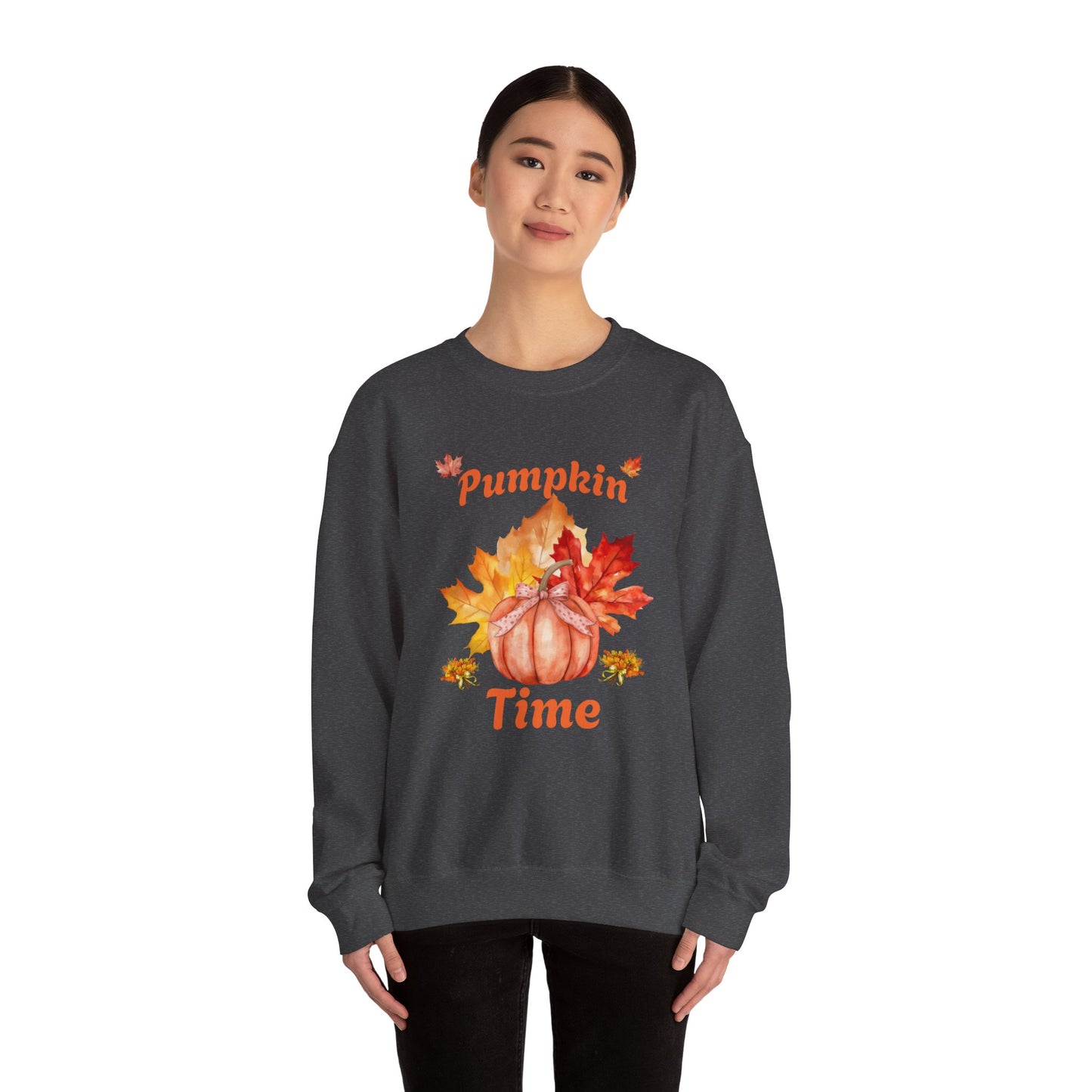 Pumpkin Time Unisex Heavy Blend™ Crewneck Sweatshirt