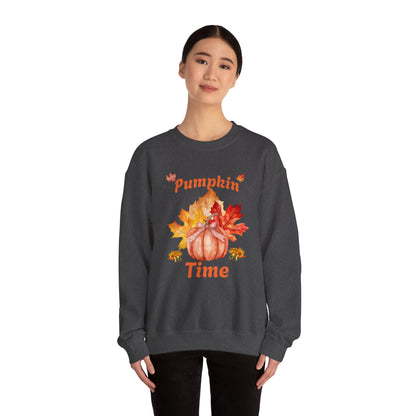 Pumpkin Time Unisex Heavy Blend™ Crewneck Sweatshirt