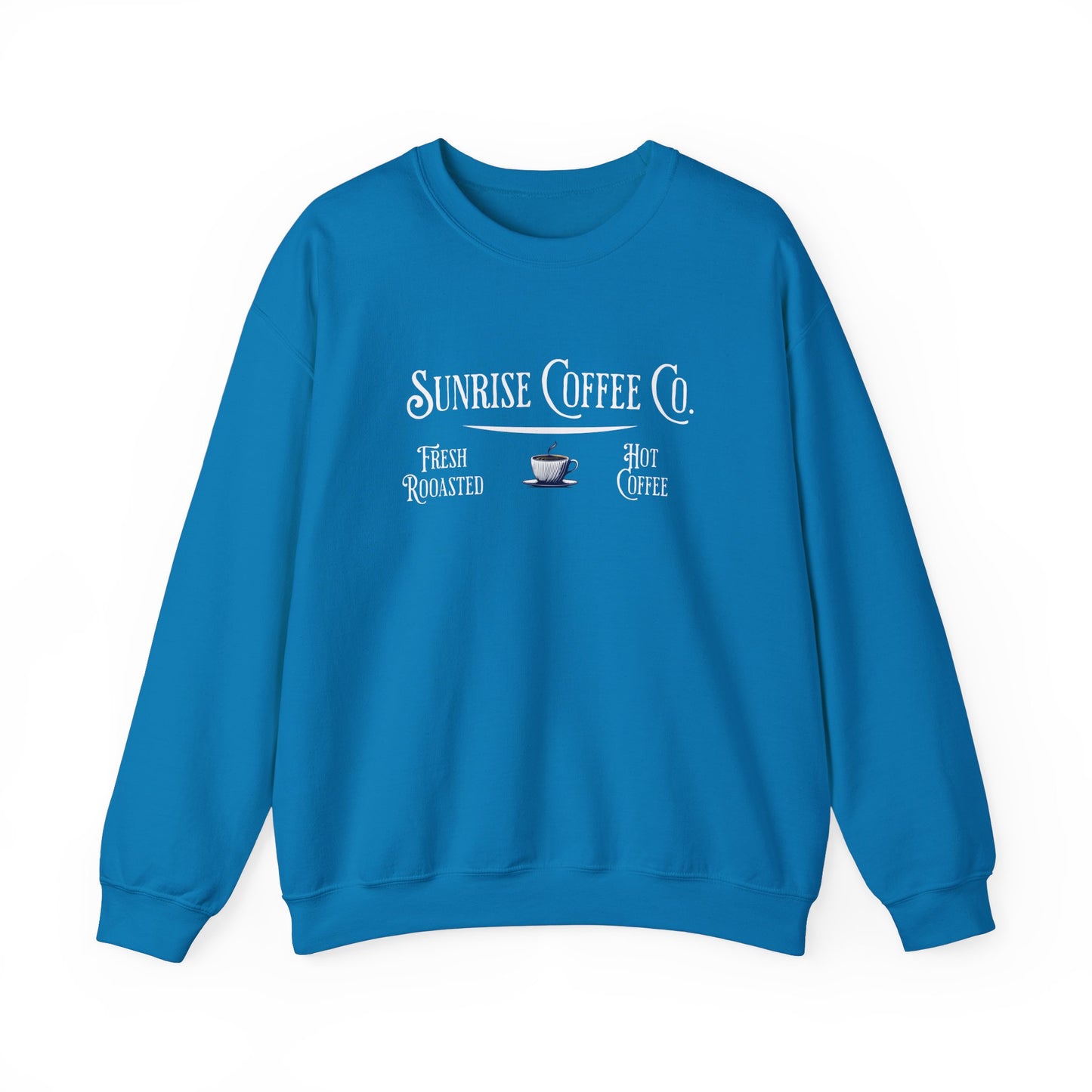 Sunrise Coffee Co. Unisex Heavy Blend™ Crewneck Sweatshirt - Java Good Coffee