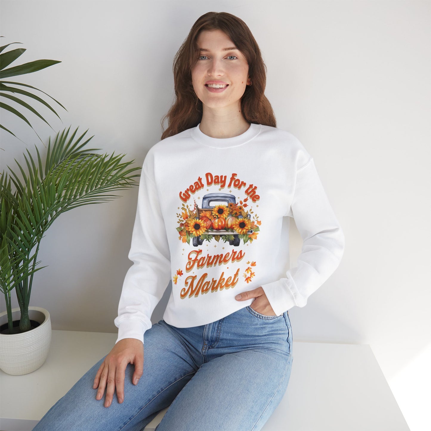 Farmers Market Unisex Heavy Blend™ Crewneck Sweatshirt