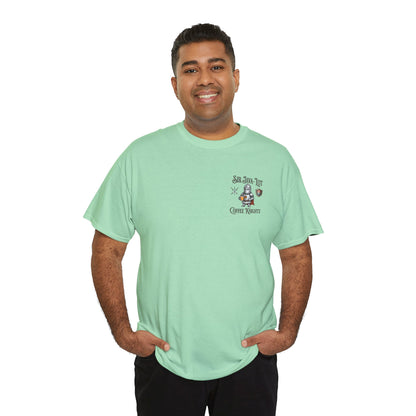 Sir Java-Lot Coffee Knights Unisex Heavy Cotton Tee