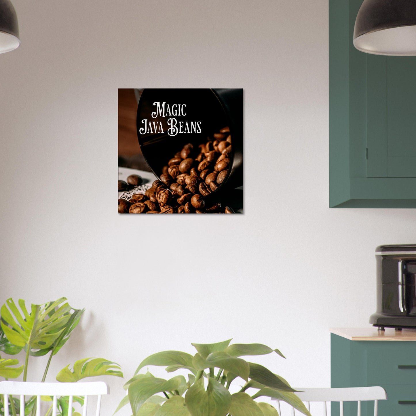 Magic Java Beans Canvas Wall Print Java Good Coffee