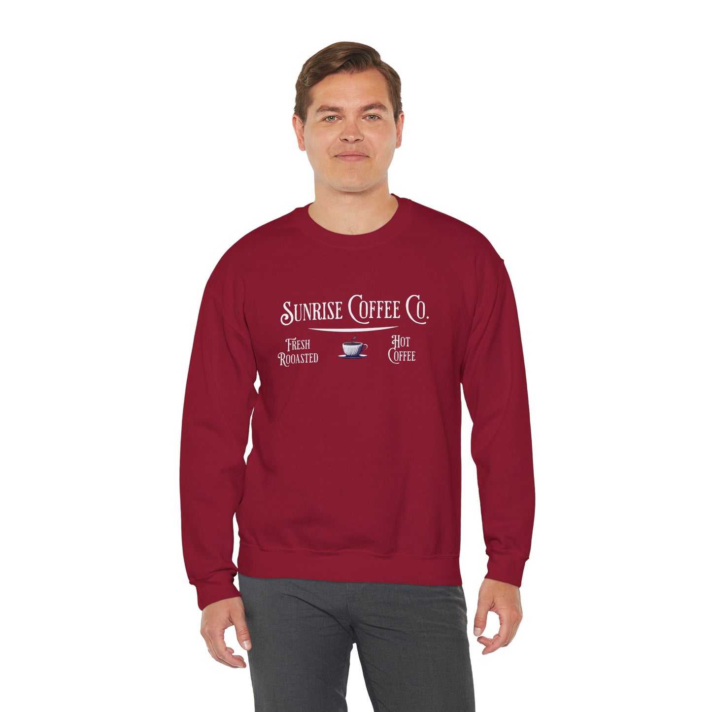 Sunrise Coffee Co. Unisex Heavy Blend™ Crewneck Sweatshirt