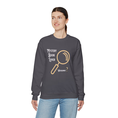 Mystery Book Lover Unisex Heavy Blend™ Crewneck Sweatshirt