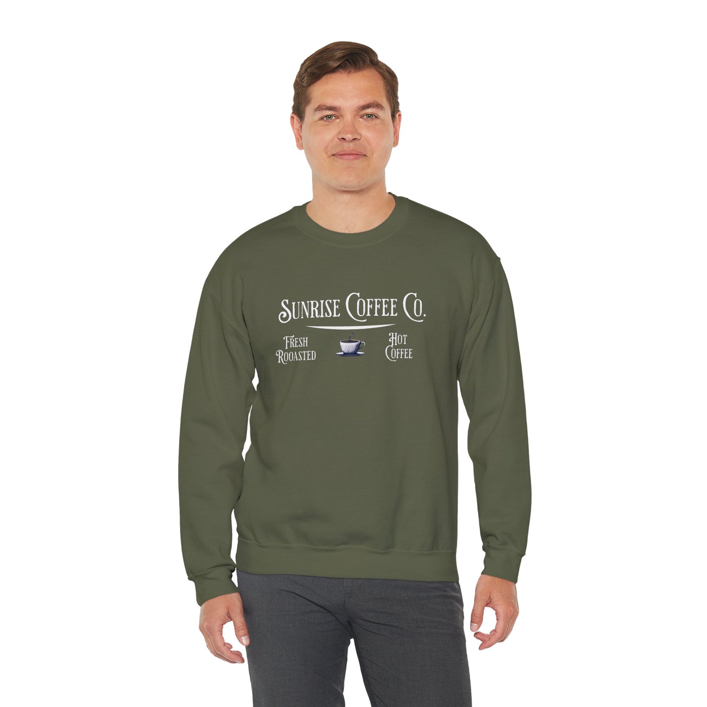 Sunrise Coffee Co. Unisex Heavy Blend™ Crewneck Sweatshirt