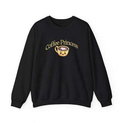 Coffee Princess Unisex Heavy Blend™ Crewneck Sweatshirt by Java Good Coffee